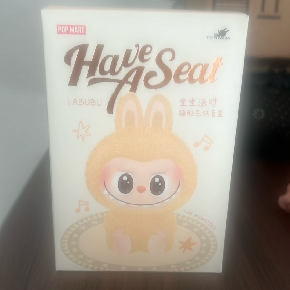 Labubu, Brand New Unopened Box- Have a seat series - Qty 1 box